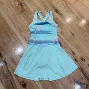 Ivivva lululemon tennis dress lined sz 12 Racerback